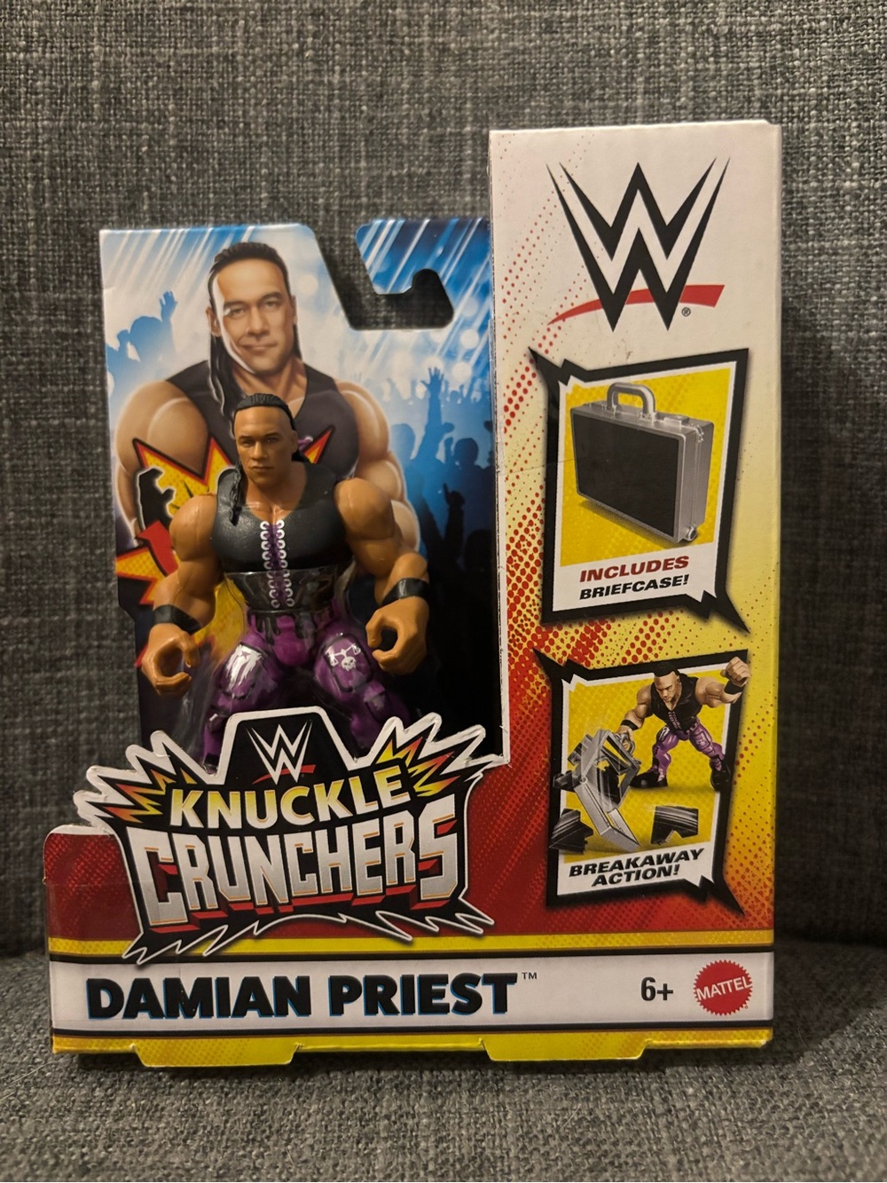 Damian Priest WWE Knuckle Crunchers Mini Action Figure Brand New